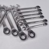 Vokenforu 12mm Ratchet Spanner, Ratcheting Combination Wrench, Hardened Chrome Vanadium