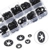 QUARKZMAN 300 Pcs Inner Tooth Washer Set, 5 Sizes M2/M2.5/M3/M4/M5