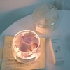 HIGHAWK Aroma Lamp, Aroma Light, Natural Crystal, Bedside Lamp, Air