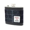 Glen Appin Harris Tweed Hip Flask Gift Boxed (Colour 95
