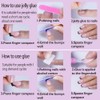 Long Press on Nails, Almond Press on Nails Tip Fake