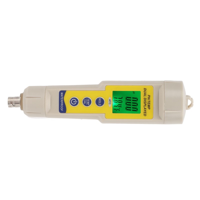 PH‑035HB Waterproof Acidity PH Tester High Accuracy PH Temperature Meter