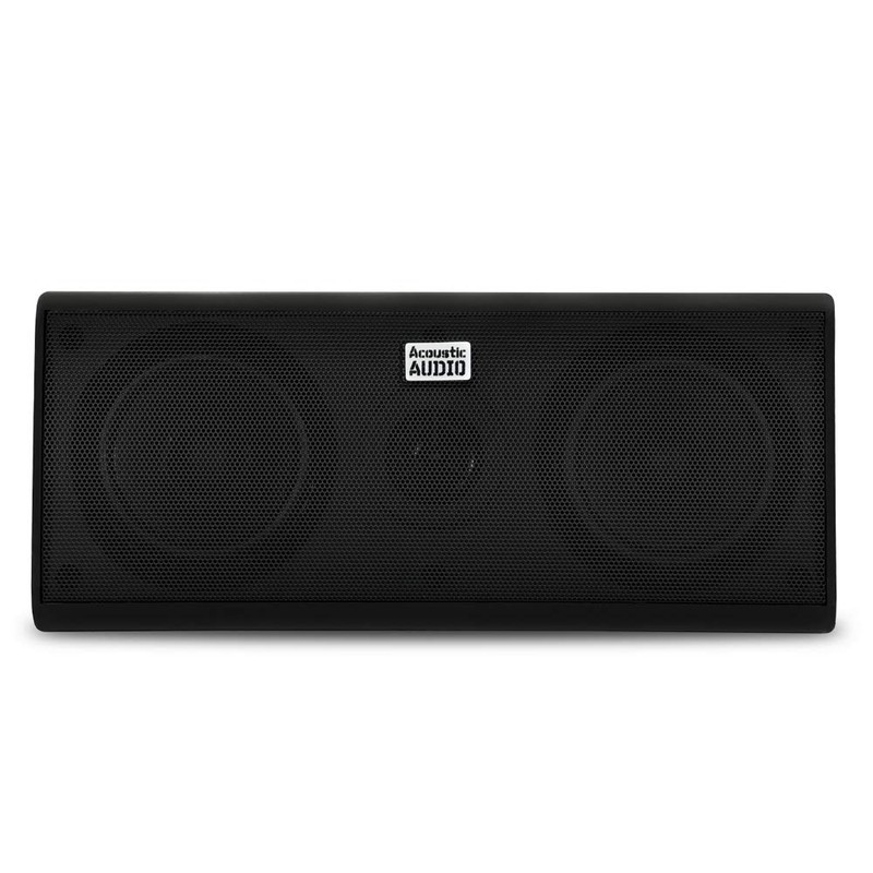 Acoustic Audio AA35CB Indoor 3 Way Speakers 1200 Watts Black