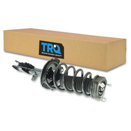 TRQ Rear Left Complete Strut & Coil Spring Assembly Drivers Side Compatible with 2008-2013 Toyota Highlander 2013-2015 Venza
