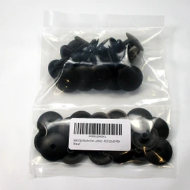 ajile Panel Pop Display Plastic Clip Rivet Push Rivet for Polyethylene Black Thickness 30 mm Head Diameter 6 to 22 mm – 20 pieces – ACC122X20 FBA