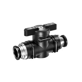 Tugermoola 1PC 1/4" Push to Connect Fittings Air Valve Quick Connect Air Hose Fittings 1/4"OD Pneumatic Ball Valve Air Line Fittings OLA026-1