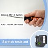 DOREE D1 45013 Compatible with Dymo D1 Label Tape 12