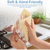 6Pcs Non-Scratch Dish Scrubber for Kitchen,Reusable Cleaning Pads for Non