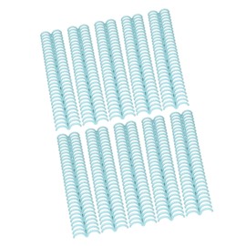 30 Ring Plastic Binder Combs Spines, 30 Ring Plastic Binding Combs, Easy to Use with A4 Paper, for Teachers and Students, Combs & Spines (Light Green)