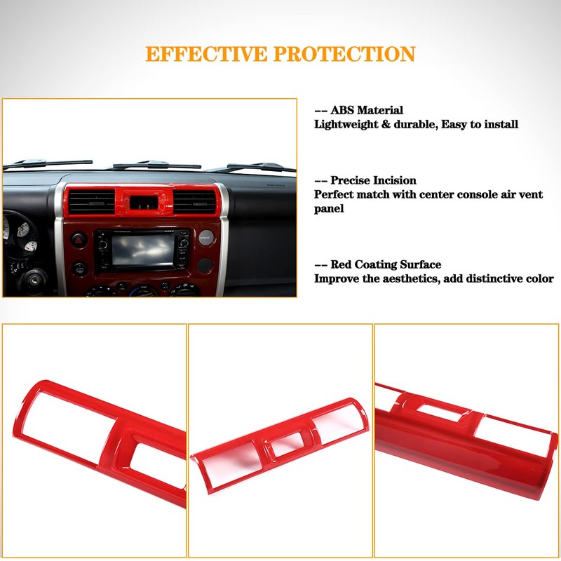Fit for Toyota FJ Cruiser 2007-2021 Center Console Air Outlet