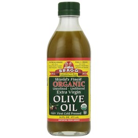 Bragg UWihDO Organic Extra Virgin Olive Oil, 16 oz (2 Pack)