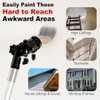Multi Angle Paint Brush Extender V2, Long Handle Paint Brush,