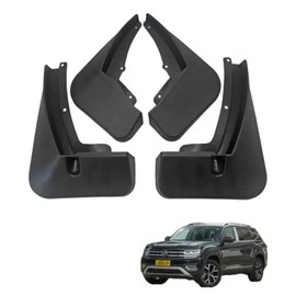 Custom Fit for Mud Flaps 2018 2019 2020 VW Atlas/VW Atlas R-Line (No Atlas Cross Sport Models) Mud Splash Guard Front and Rear 4-PC Set