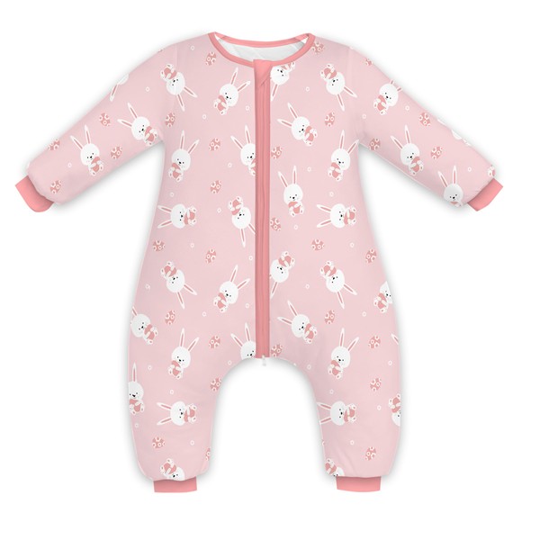 Toddler Sleep Sack,Winter Long Sleeve Sleep Sack 2.5Tog, Toddler Sleep