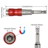 2 Pack Pivoting Bit Holder Magnetic Pivot Drill Bit Holder