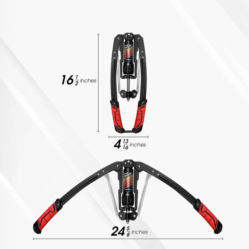 Yes4All Twister Arm Exerciser Adjustable 22-440lbs Hydraulic Power Chest Exerciser