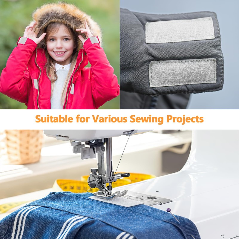 Hopton Set Di Nastro In Velcro Per Cucire, Chiusura In