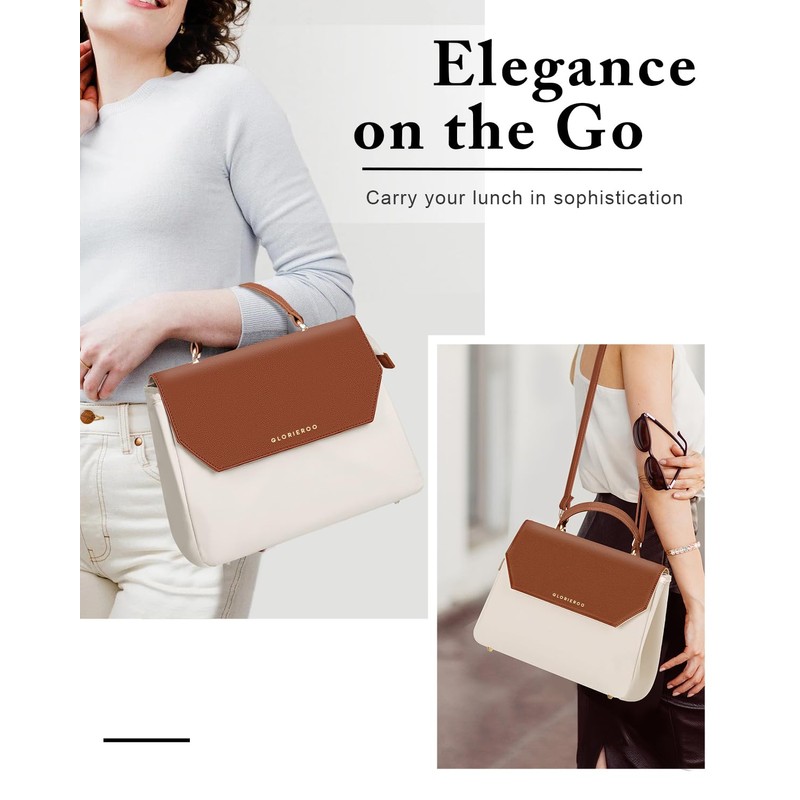 Luxury Lunch Box Women - Adult Vegan Leather Lunch Bag
