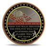 Firefighters Challenge Coin God Bless Fireman's Coin Gift