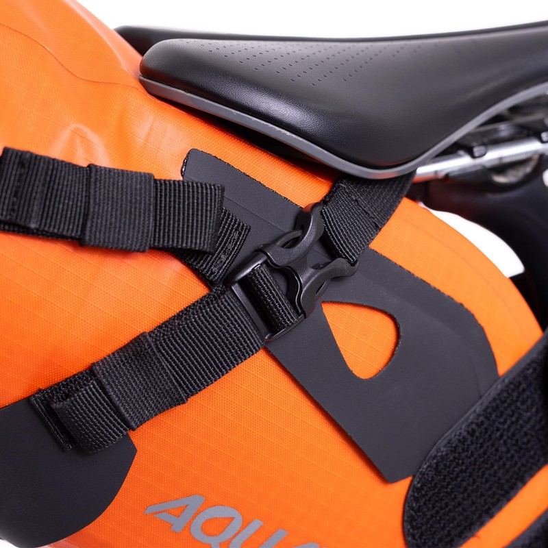 Aqua Evo Adventure Bicycle Cycle Seat Pack, Orange