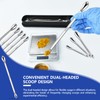 Artcome 23 Pcs 304 Stainless Steel Micro Spoop & Lab