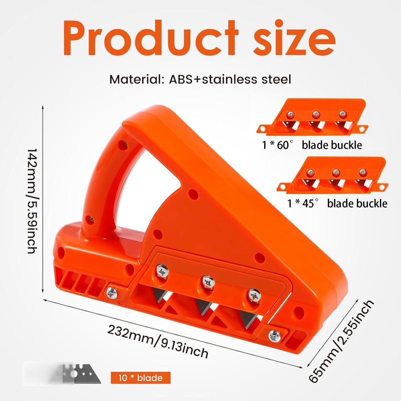 Drywall Cutting Tool, Plasterboard Edger Fast Cutter, Precise 45 60