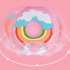 Doughnut Bottle 380ML Cute Leakage Proof Portable BPA Free Silicone