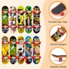 12 Pcs Mini Skateboard, Finger Skateboards Fingerboard Set