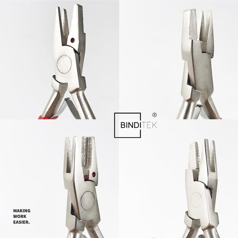 Binditek 1 Pack Coil Crimpers Pliers, Heavy Duty Hand Held