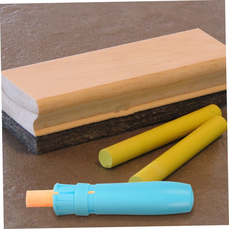 Ciieeo 10pcs Dust Chalk Holder Clip Portable Water Soluble Chalk