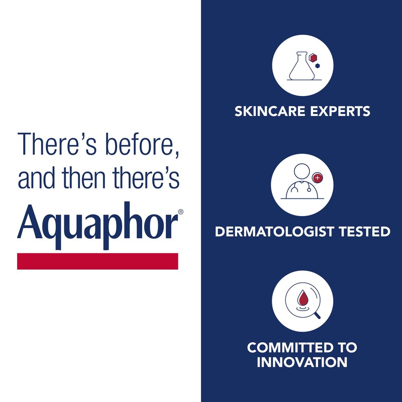 Aquaphor Lip Repair Lip Ointment for Extremely Dry, Chapped and