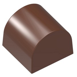 Chocolate World 12111 Lana Orlova Bauer Polycarbonate Chocolate Mold Candy Mould with 21 Small-Barrel Cavities 25mm x 25mm x 20mm High