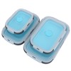 4Pcs/Set Silicone Lunch Box Collapsible Food Storage Container Bento Box