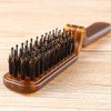FOMIYES 2pcs Travel Folding Comb Portable Hair Brush for Men