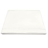 Pizuna 100% Cotton Single Flat Sheet Off White, 400 Thread
