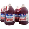 Snappy Watermelon Sno Cone Syrup, 4-1 Gallon (128 ounces) Size,