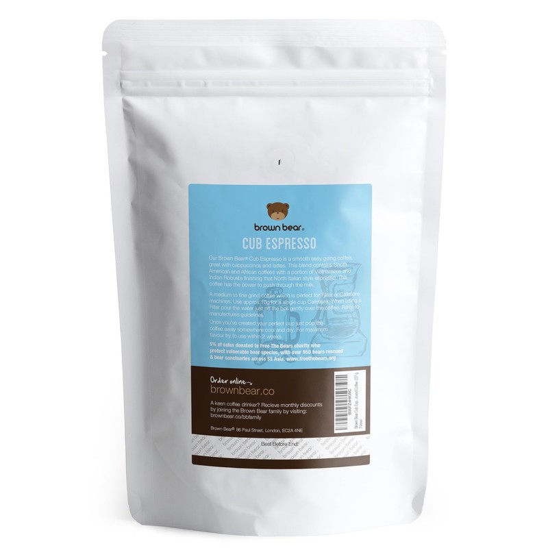 Medium Dark Roast Strong Ground Coffee 227g - Ideal for