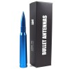 VMS RACING Anti-Theft Retractable Blue 50 Caliber Bullet Antenna For