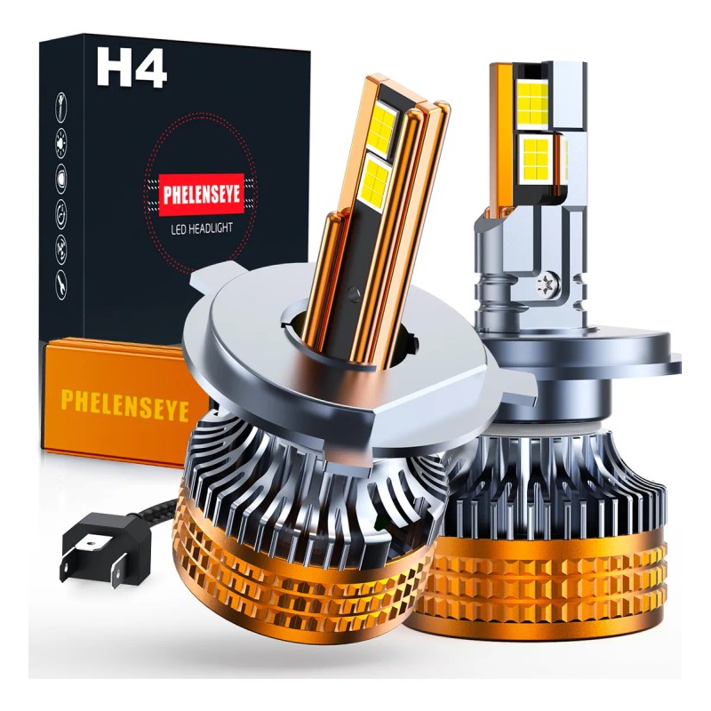 Kit De Faros H4 H11 H7 9005 9006 Auto Luz