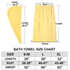 ROSYLINE Bath Towel for Women Towel Wrap with Hair Drying&Adjustable