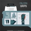 PICSIL Falcon Grips + Wrist Pads + Bag, Carbon Fibre