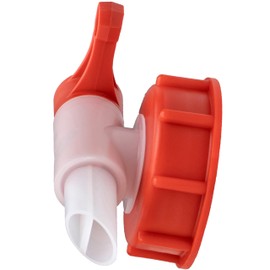 ISOLATECH Sabeu Fluxx AH 23/51 HF Outlet Tap for Canister with DIN 51 Thread Outside 54.8 mm Spout 23 mm Filling without Glucking, Pack of 1