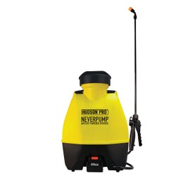 HUDSON 19001 4 Gallon NeverPump Bak-Pak Sprayer, Yellow