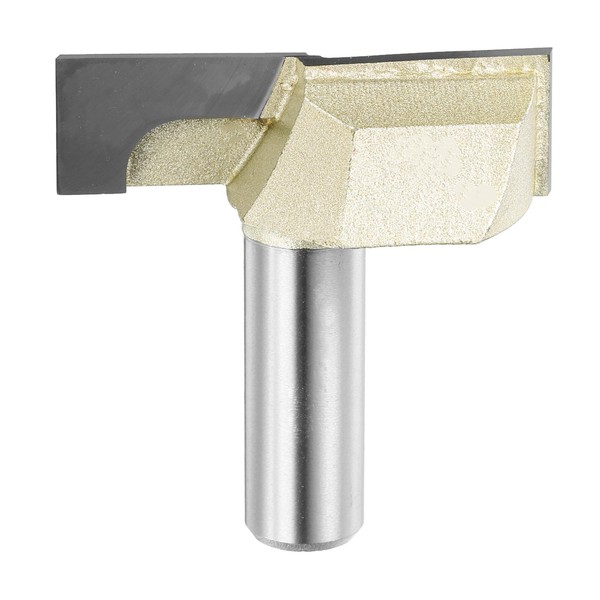 QUARKZMAN Flush-Mounted Router Bit 1-3/4" Diameter 1/2" Shank Carbide Cutting