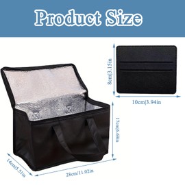 Cool Bag Foldable Cool Bag Large Thermal Bag Cool Bag Car Insulated Bag Reusable Foldable Shopping Bag Cool Box for Picnic Thermal Bag for Camping BBQ Travel Car