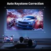 Projector with WiFi and Bluetooth,7-inch Touchscreen,Built-in Android System,Not Just a