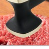 Meat Beat Hammer, 9.7 Inch Gold and Black Zinec Alloy