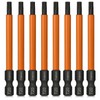 Hakkin 8-Piece T20 Torx Screwdriver Bits Set, 75 mm Long