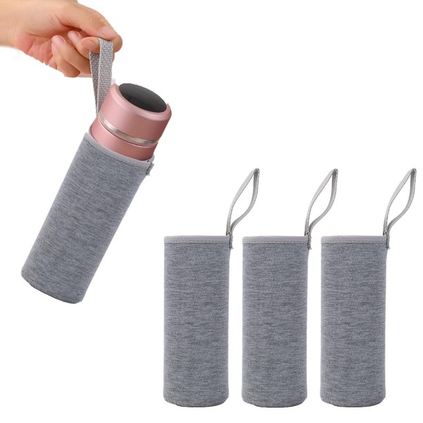JEYORZY Pack of 3 Water Bottle Holder, Neoprene Bottle Protective