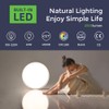 24W LED Flush Mount Ceiling Light Fixture, 6500K Daylight White,